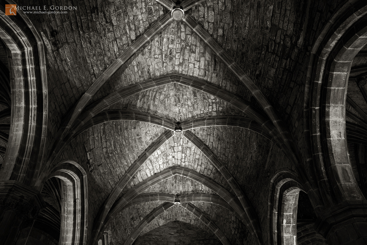 The incredible vaulted ceiling of the St. Giles Cathedral. Every photograph on this website and&nbsp;blog&nbsp;can be licensed...