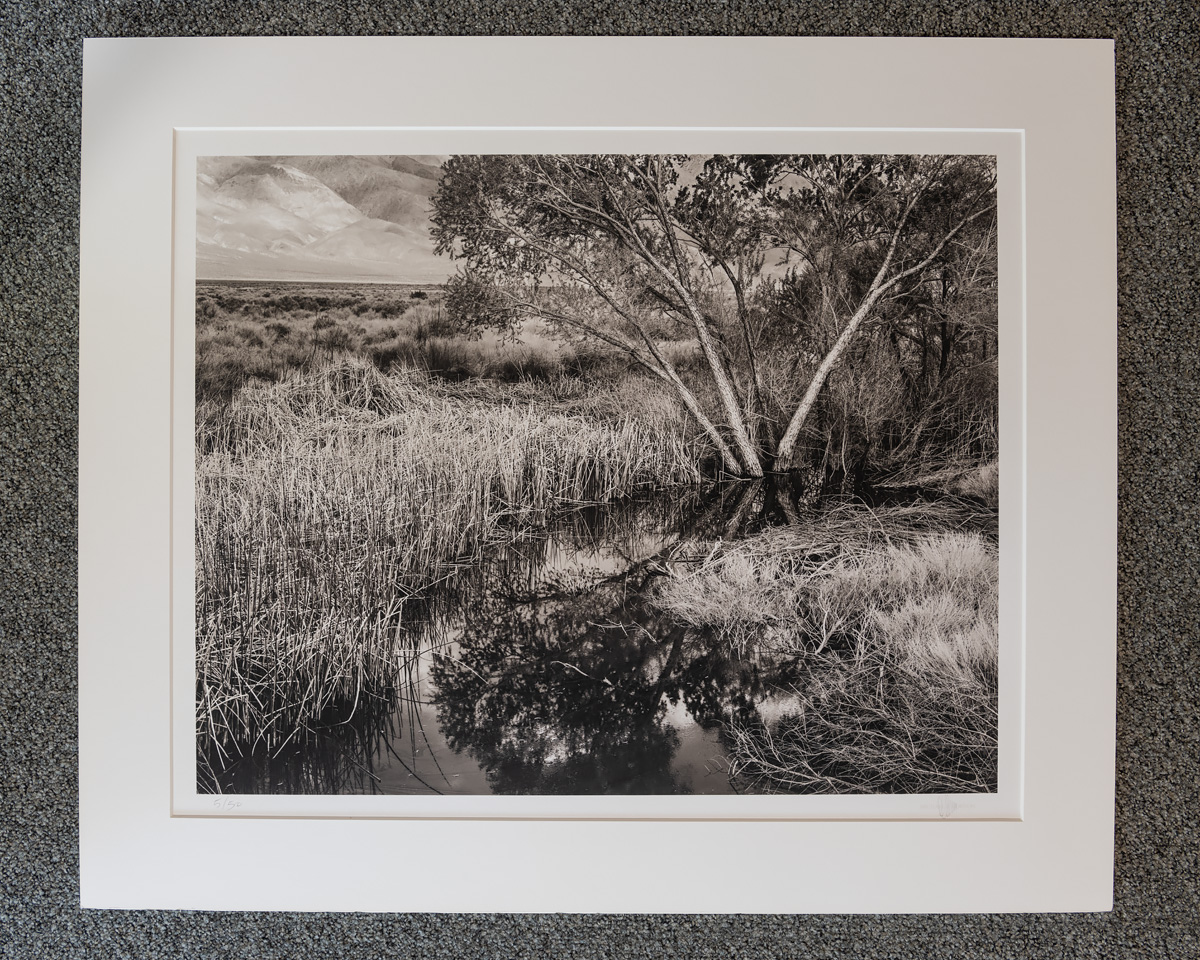 !SALE! 50% reduction on Exhibition Print. Overmat and print are flawless; back of mount may show signs of handling, wear, labels...