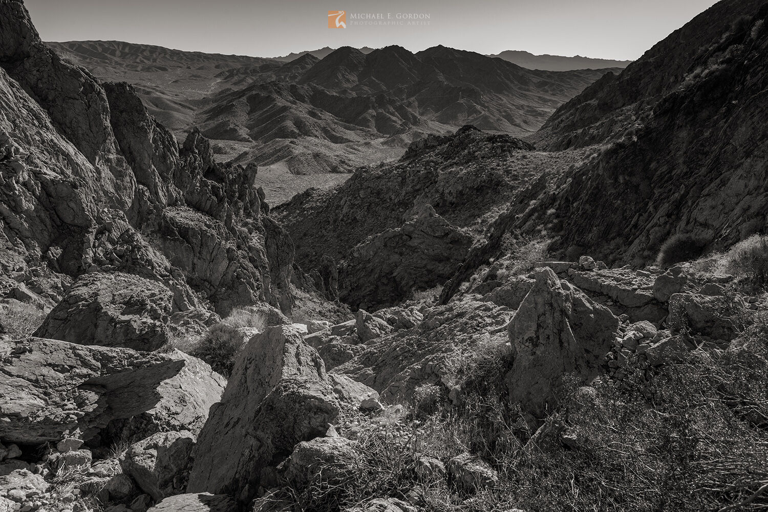 Dizzying views from the Old Dad Mountains. Before the recent buckets of rain began to fall.